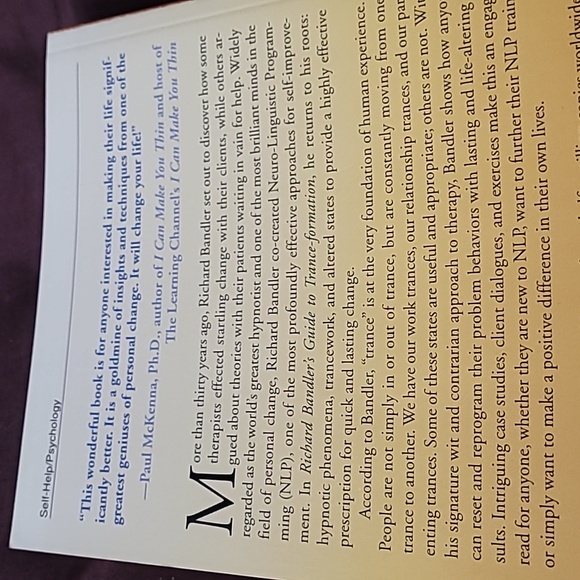 5/$25 Richard Bandler's Guide to Tranceformation - Picture 5 of 8